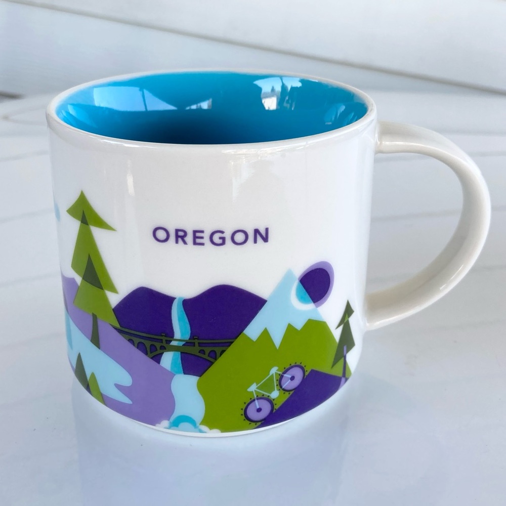 Starbucks Oregon You Are Here Mug Cup 2015
